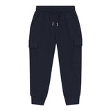 Boss Pantalone tinta unita con Elastico In Vita Blu per Bambino J52295X BLU BOSS 