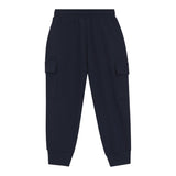 Boss Pantalone tinta unita con Elastico In Vita Blu per Bambino J52295X BLU BOSS 