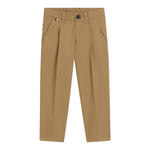 Boss Pantalone tinta unita con Tasche Americane Cammello per Bambino J52298 CAMMELLO BOSS 