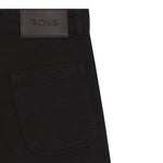 Boss Pantalone tinta unita con Girovita Regolabile Nero per Bambino J52300 NERO BOSS 