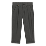 Boss Pantalone tinta unita con Girovita Regolabile Grigio per Bambino J52302 GRIGIO BOSS 