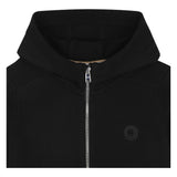 Boss Maglia tinta unita con Zip E Cappuccio Blu per Bambino J52309 BLU BOSS 