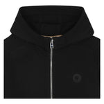 Boss Maglia tinta unita con Zip E Cappuccio Nero per Bambino J52309X NERO BOSS 