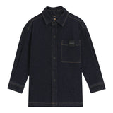 Boss Camicia In Denim tinta unita Blu per Bambino J52316 BLU BOSS 