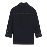Boss Camicia In Denim tinta unita Blu per Bambino J52316 BLU BOSS 