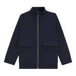 Boss giubbino tinta unita con Zip Blu per Bambino J52326 BLU BOSS 