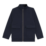 Boss giubbino tinta unita con Zip Blu per Bambino J52326 BLU BOSS 