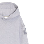 Boss Felpa tinta unita con Cappuccio Grigio per Bambino J52354 GRIGIO BOSS 
