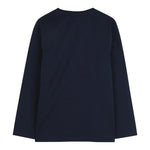 Boss Shirt tinta unita con Stampa Blu per Bambino J52380 BLU BOSS 