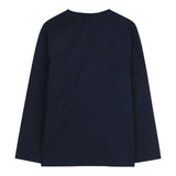 Boss Shirt tinta unita con Stampa Blu per Bambino J52380 BLU BOSS 