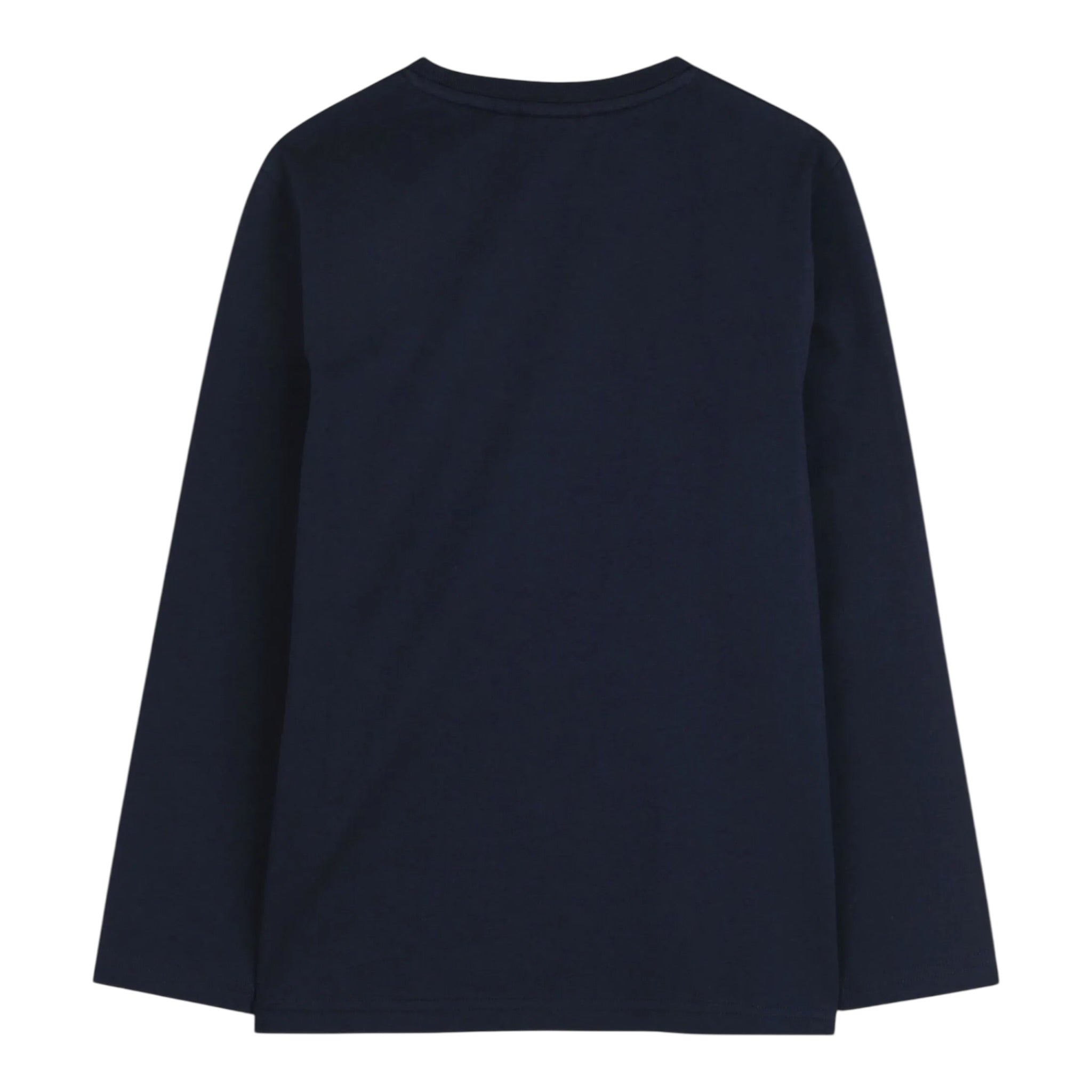 Boss Shirt tinta unita con Stampa Blu per Bambino J52380 BLU BOSS 