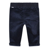 Boss Pantalone tinta unita In Camoscio Blu per Neonato J52438 BLU BOSS 
