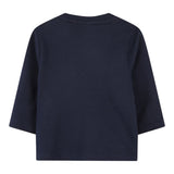 Boss Shirt tinta unita con Logo Blu per Neonato J52463 BLU BOSS 
