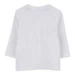 Boss Shirt tinta unita con Logo Bianco per Neonato J52463XX BIANCO BOSS 