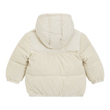Boss Giubbino tinta unita con Zip E Cappuccio Beige per Bambino J52478J BEIGE BOSS 