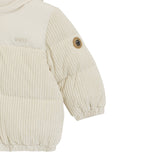 Boss Giubbino tinta unita con Zip E Cappuccio Beige per Bambino J52478J BEIGE BOSS 