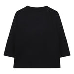 Boss Shirt tinta unita con Logo Nero per Neonato J52715 NERO BOSS 
