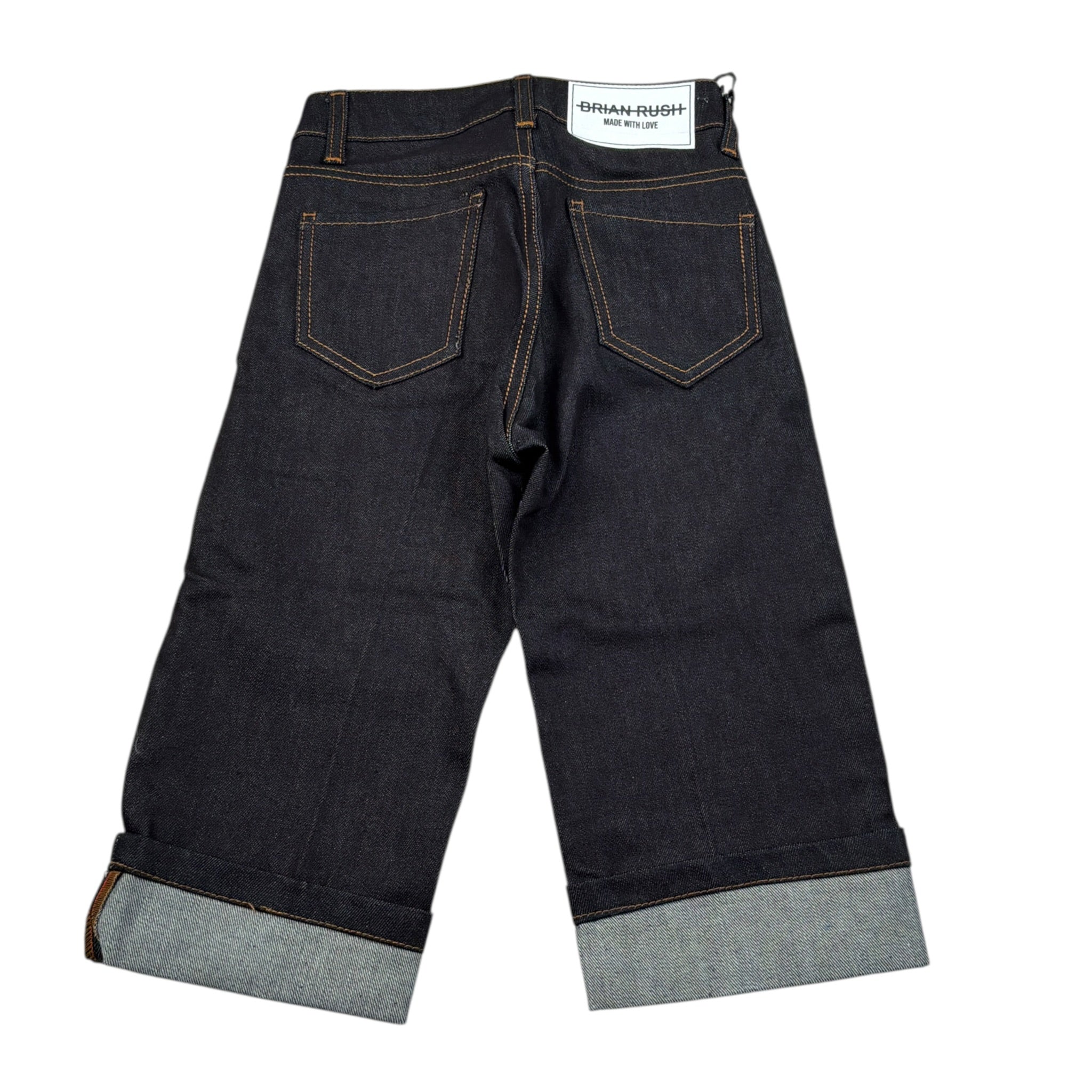 Brian Rush Jeans tinta unita con Girovita Regolabile Blu per Neonato 3125N BLU BRIAN RUSH 