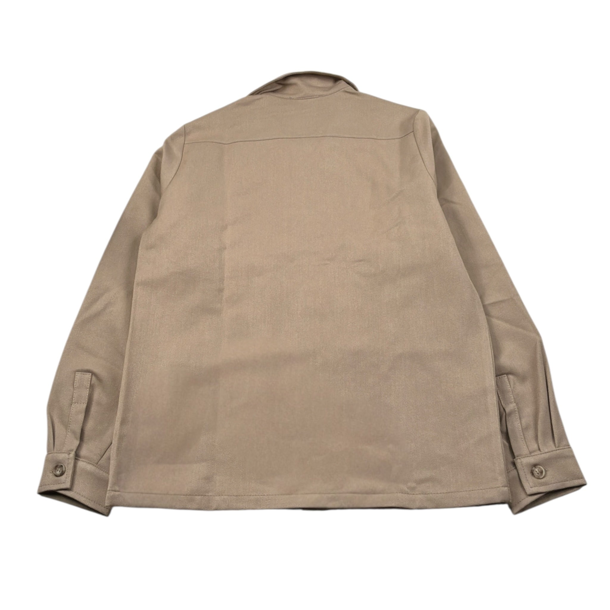 Brian Rush Camicia Manica Lunga tinta unita Beige per Bambino 34042 BEIGE BRIAN RUSH 