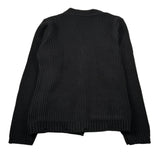 Brian Rush Cardigan tinta unita Nero per Bambino MG3025 NERO BRIAN RUSH 