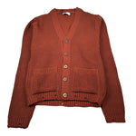 Brian Rush Cardigan tinta unita Ruggine per Bambino MG3025 RUGGINE BRIAN RUSH 