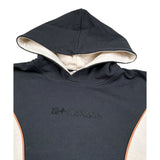 Brian Rush Felpa Chiusa con Cappuccio Nero per Bambino ZU1866 NERO BRIAN RUSH 