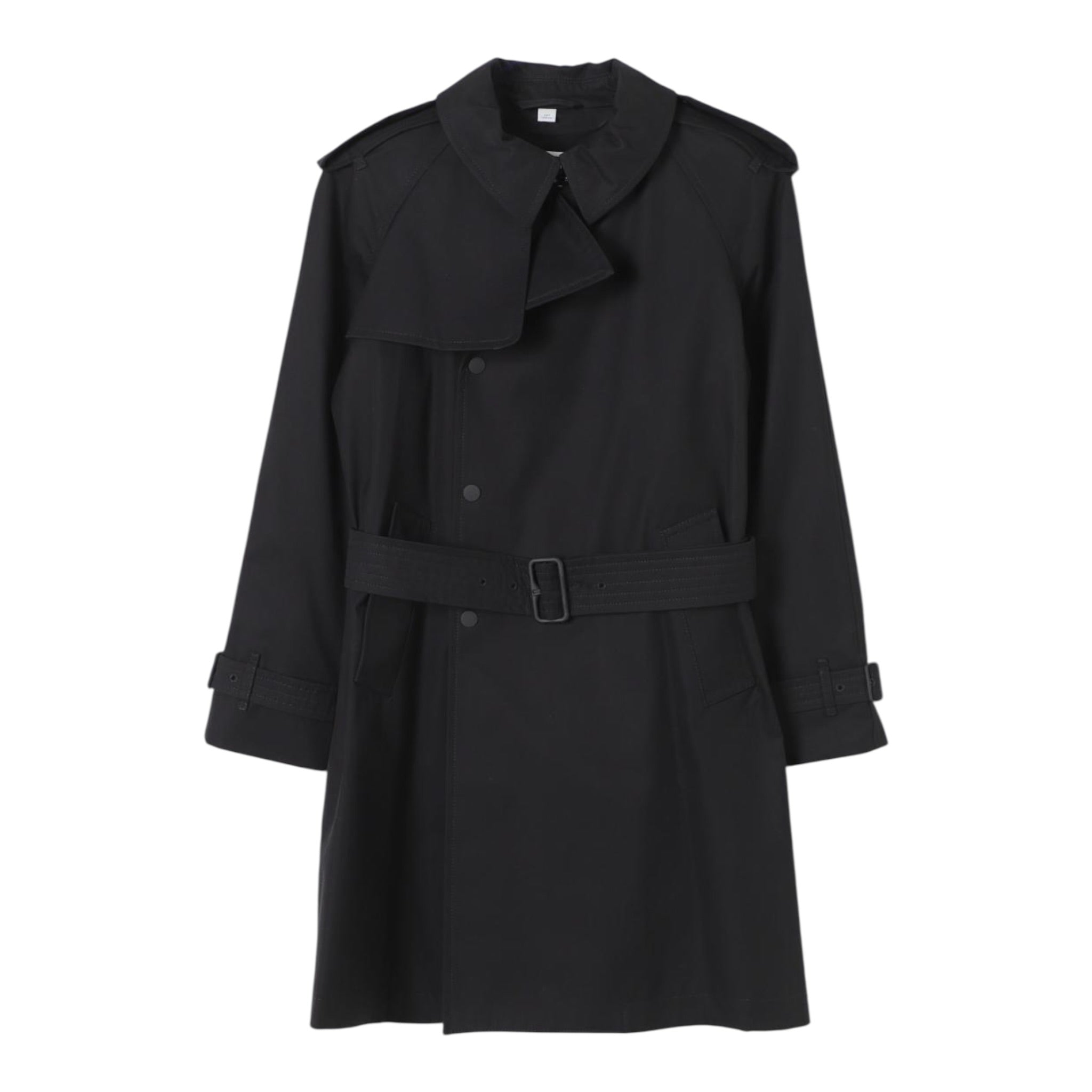 Burberry Cappotto Modello Trench tinta unita Nero per Bambina 8089195 NERO BURBERRY 