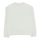 Burberry Felpa Chiusa Girocollo tinta unita con Stampa Bianco per Bambino 8108468 BIANCO BURBERRY 