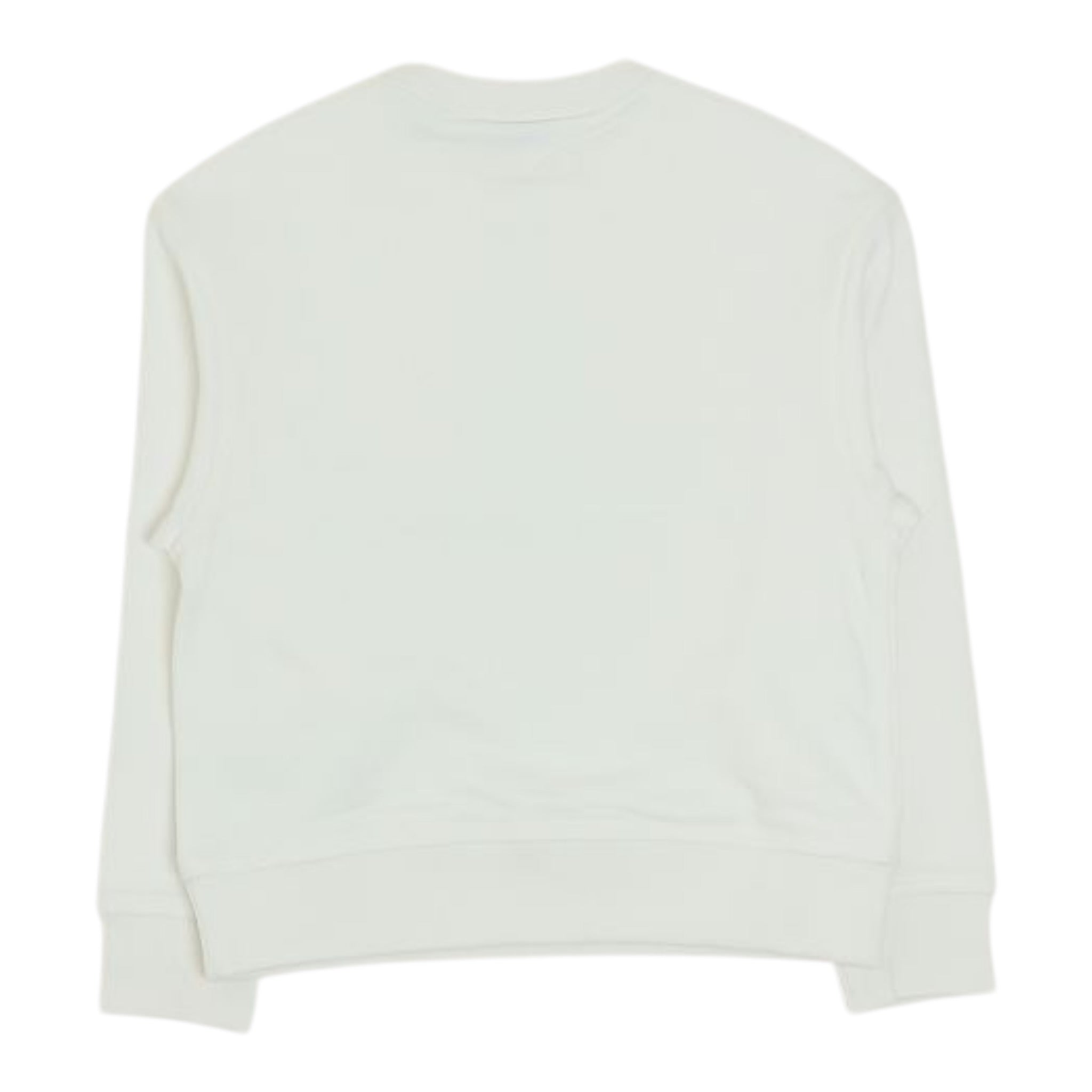 Burberry Felpa Chiusa Girocollo tinta unita con Stampa Bianco per Bambino 8108468 BIANCO BURBERRY 