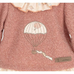 Calamaro Completo 2Pz Maglia-Coulotte Salmone per Neonata 11182 SALMONE CALAMARO 
