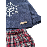 Calamaro Completo 2 Pezzi Maglia-Culotte Blu per Neonato 11240 BLU CALAMARO 