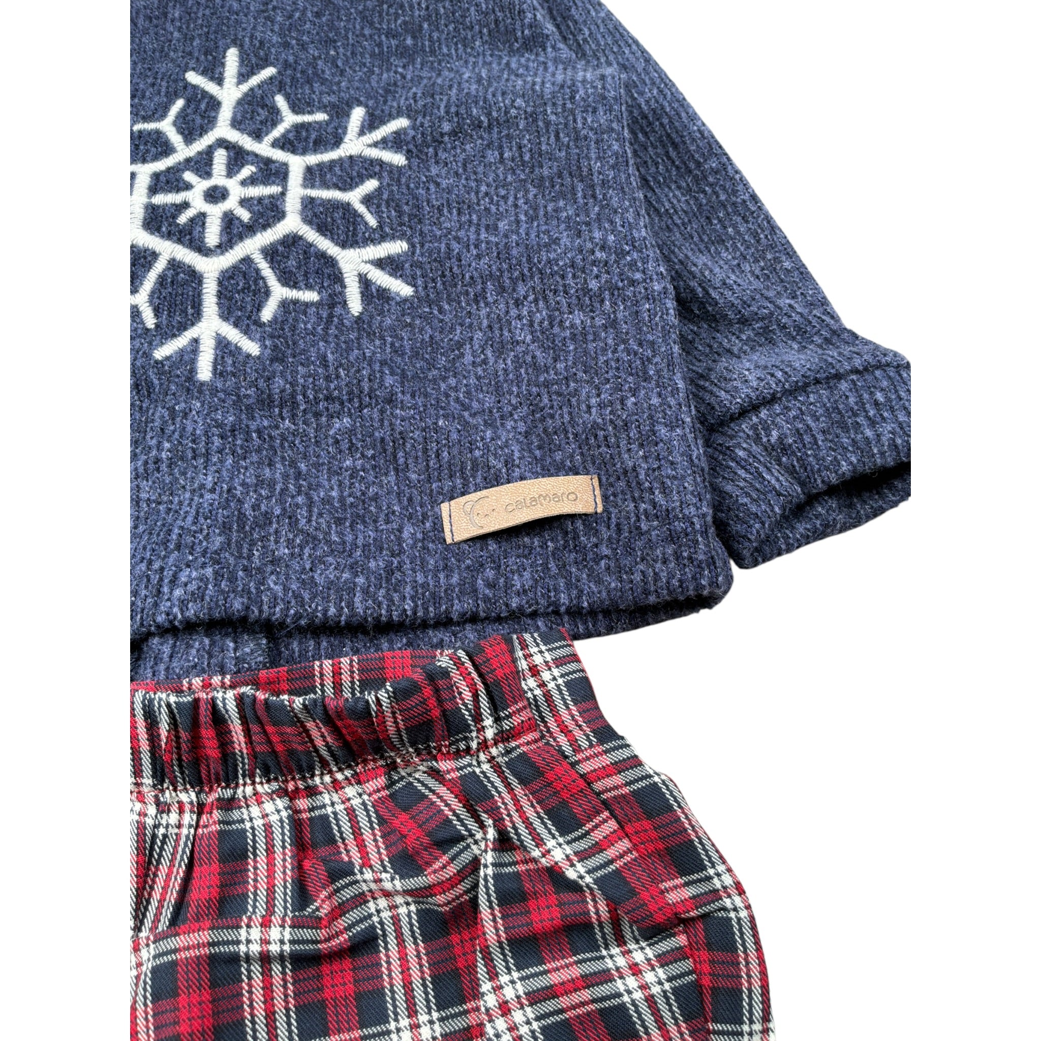 Calamaro Completo 2 Pezzi Maglia-Culotte Blu per Neonato 11240 BLU CALAMARO 