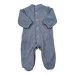Calamaro Tutina Manica Lunga tinta unita Blu per Neonata 33053 BLU CALAMARO 