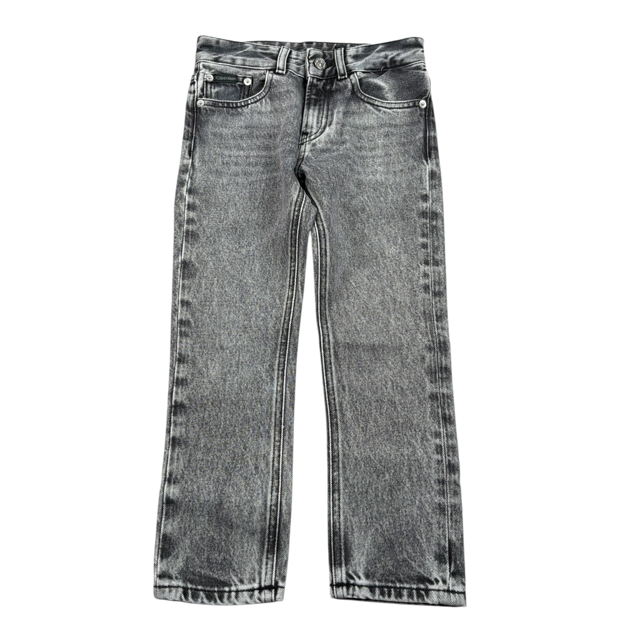 Calvin Klein Jeans tinta unita con Girovita Regolabile Grigio per Bambino 02521 GRIGIO CALVIN KLEIN 