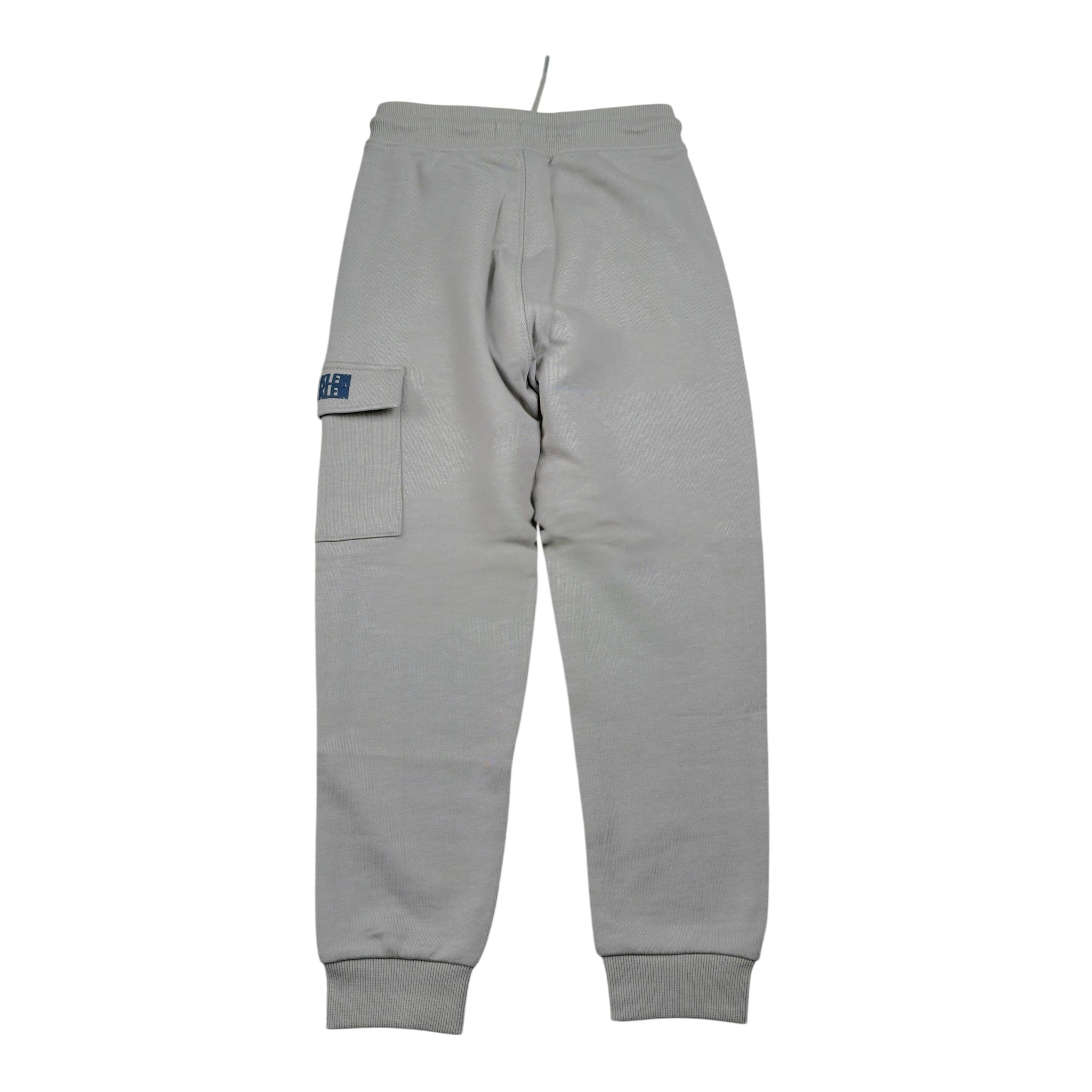 Calvin Klein Pantalone Modello Tuta tinta unita con Logo Grigio per Bambino 02522 GRIGIO CALVIN KLEIN 