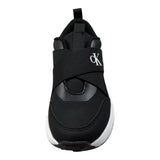 Calvin Klein Sneakers tinta unita con Logo Nero per Bambina 83172 NERO CALVIN KLEIN 