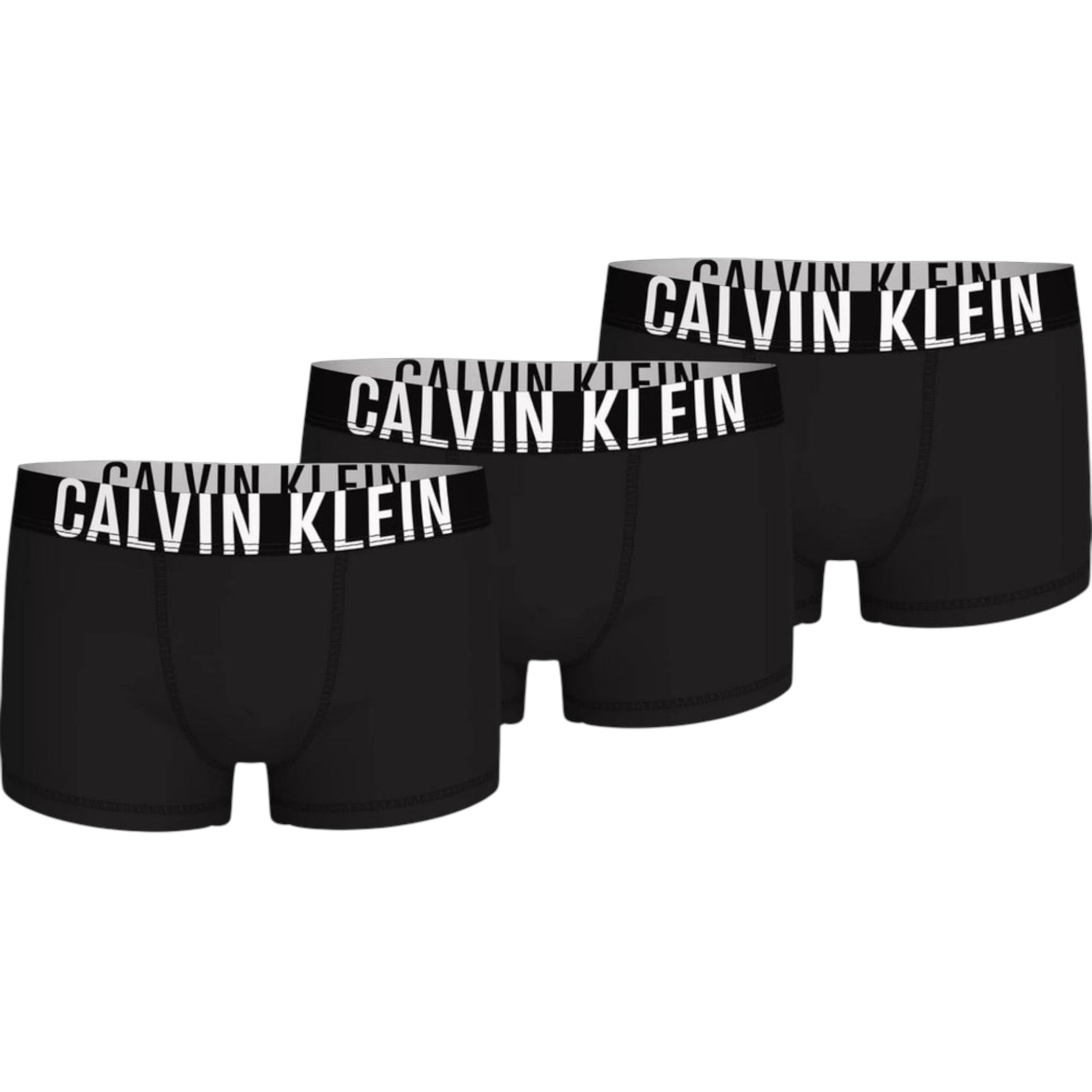 Calvin Klein Set Slip 3 Pezzi tinta unita Nero per Bambino B70B7005100 NERO CALVIN KLEIN 