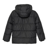 Calvin Klein Giubbino tinta unita con Zip E Cappuccio Nero per Bambino IB0IB01276X NERO CALVIN KLEIN 
