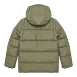 Calvin Klein Giubbino tinta unita con Zip E Cappuccio Verde per Bambino IB0IB01276X VERDE CALVIN KLEIN 