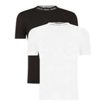 Calvin Klein Set 2 T-Shirt Bicolore Bianco/Nero per Bambino IB0IB01887X BIANCO/NERO CALVIN KLEIN 