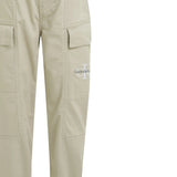 Calvin Klein Pantalone tinta unita con Logo Beige per Bambino IB0IB02270 BEIGE CALVIN KLEIN 