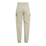 Calvin Klein Pantalone tinta unita con Logo Beige per Bambino IB0IB02270XX BEIGE CALVIN KLEIN 