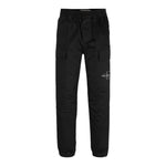 Calvin Klein Pantalone tinta unita con Logo Nero per Bambino IB0IB02270XX NERO CALVIN KLEIN 