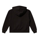 Calvin Klein Felpa Chiusa con Cappuccio tinta unita Nero per Bambino IB0IB02380 NERO CALVIN KLEIN 