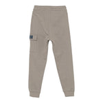 Calvin Klein Pantalone tinta unita con Logo Beige per Bambino IB0IB02522 BEIGE CALVIN KLEIN 