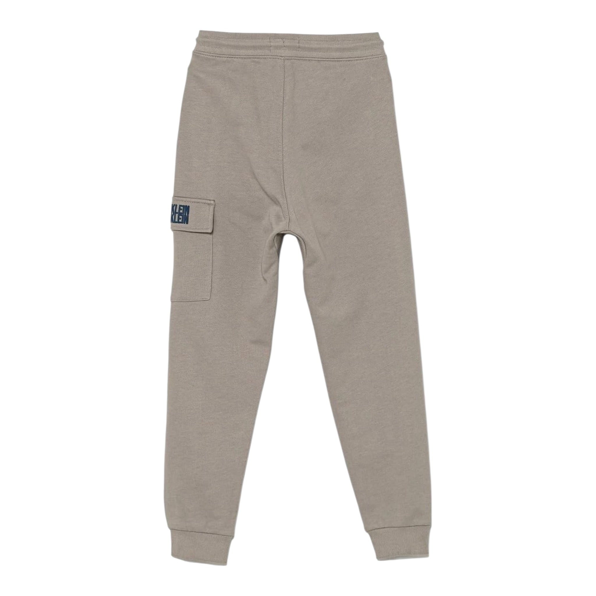Calvin Klein Pantalone tinta unita con Logo Beige per Bambino IB0IB02522 BEIGE CALVIN KLEIN 