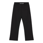 Calvin Klein Pantalone Tuta tinta unita con Logo Nero per Bambina IB0IB02538 NERO CALVIN KLEIN 