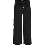 Calvin Klein Pantalone tinta unita Modello Palazzo Nero per Bambina IB0IB02555 NERO CALVIN KLEIN 