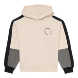 Calvin Klein Felpa Chiusa con Cappuccio tinta unita Panna per Bambino IB0IB02559 PANNA CALVIN KLEIN 