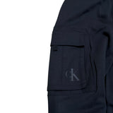 Calvin Klein Pantalone Tuta tinta unita Nero per Bambino IB0IB02572J NERO CALVIN KLEIN 